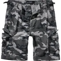 Brandit Textil Brandit BDU Ripstop Shorts grey camo, L