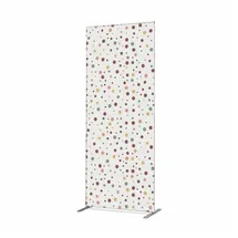 Showdown Displays Showdown Raumteiler Deko - 100-200 Punkte - Farbe Erde - Aluminiumrahmen - Schwarz