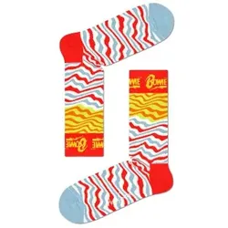 Happy Socks David Bowie Sock Rot Muster Baumwolle Gr 36/40