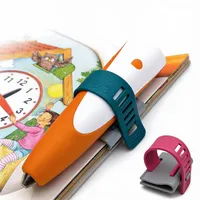Cliptoi Stifthalter für Tiptoi Stift – Tiptoi Zubehör Kinder – Stift Halter für Bücher – praktische Tiptoi Aufbewahrung – verhindert Verlust