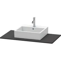Duravit Konsole „XSquare“ in Graphit supermatt