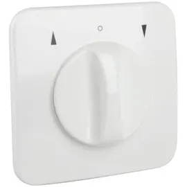 Schellenberg Rollladenschalter Drehknopf zur Unterputzmontage, Tast- und Rastfunktion, möglich