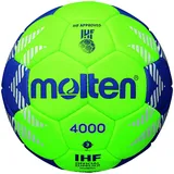 Molten H3A4000-GB Handball Wettspielball hellgrün/blau 3
