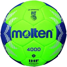 Molten H3A4000-GB Handball Wettspielball hellgrün/blau 3