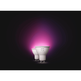 Philips Hue White and Color Ambiance 350 GU10 4.3W, 2er-Pack (929001953112)