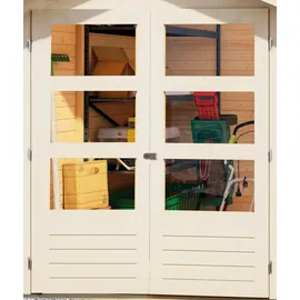 Karibu Konifera Carlberg 3", BxT: 272x210 cm Set 1 terragrau