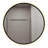 Home Deluxe LED-Spiegel Rund DUBI - Beschlagfrei & Dimmbar|Badezimmerspiegel, Badspiegel mit Beleuchtung, Wandspiegel