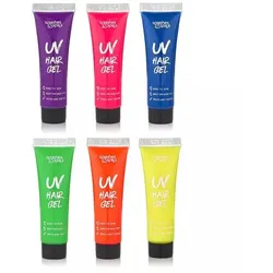 Splashes & Spills: UV-Haarfarbe, 1 Stk. - Verschiedene