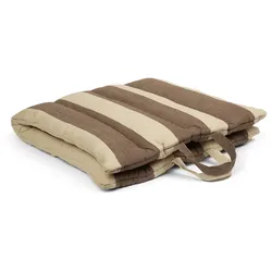 Ferm Living - Strand Faltmatte, braun / beige
