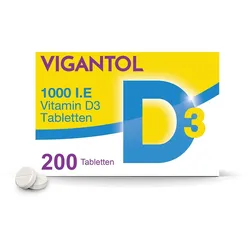 Vigantol 1000 I.E. zur Vorbeugung eines Vitamin-D-Mangels 200 St