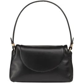 Dudu Melville Schultertasche Leder Black