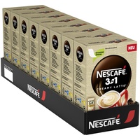 Nescafé 3-in-1 CREAMY LATTE Getränkepulver-Sticks, löslicher Bohnenkaffee Magermilchpulver koffeinhaltig,