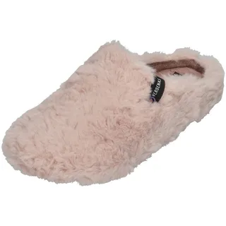 Verbenas Damen Hausschuh York Damara beige - Rosa