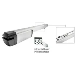 Somfy 1216558 Ixengo L 3S io SD Komfort-Set für 2-flügelige Drehtore