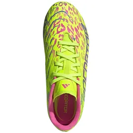 adidas Predator League FG/MG Kinder lucid lemon/blue fusion/lucid pink 38