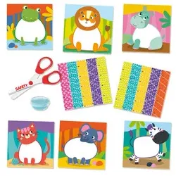 SES Creative Bastelset Montessori Formen schneiden 14061