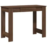 vidaXL Schreibtisch Braun Eichen-Optik 100x45x75 cm Holzwerkstoff