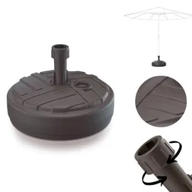 Prosperplast Schirmständer MPOD Kunststoff Braun