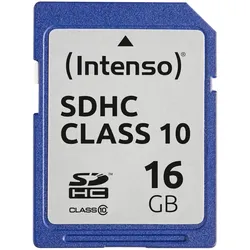 Intenso 16GB SDHC Class 10 Secure Digital Card