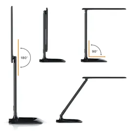 Brandson Schreibtischlampe Schwarz