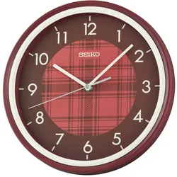 Seiko QHA016R Quarz Wanduhr Rot