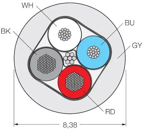 Turck Busleitung für CAN CABLE 5711-30M