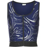 LASCANA ACTIVE Funktionstop Damen blau, silber Gr.M (40/42)