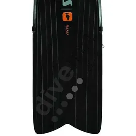 Mares Fins Razor PRO, Spearfishing Flossen, Erwachsene, Unisex, Schwarz, 39