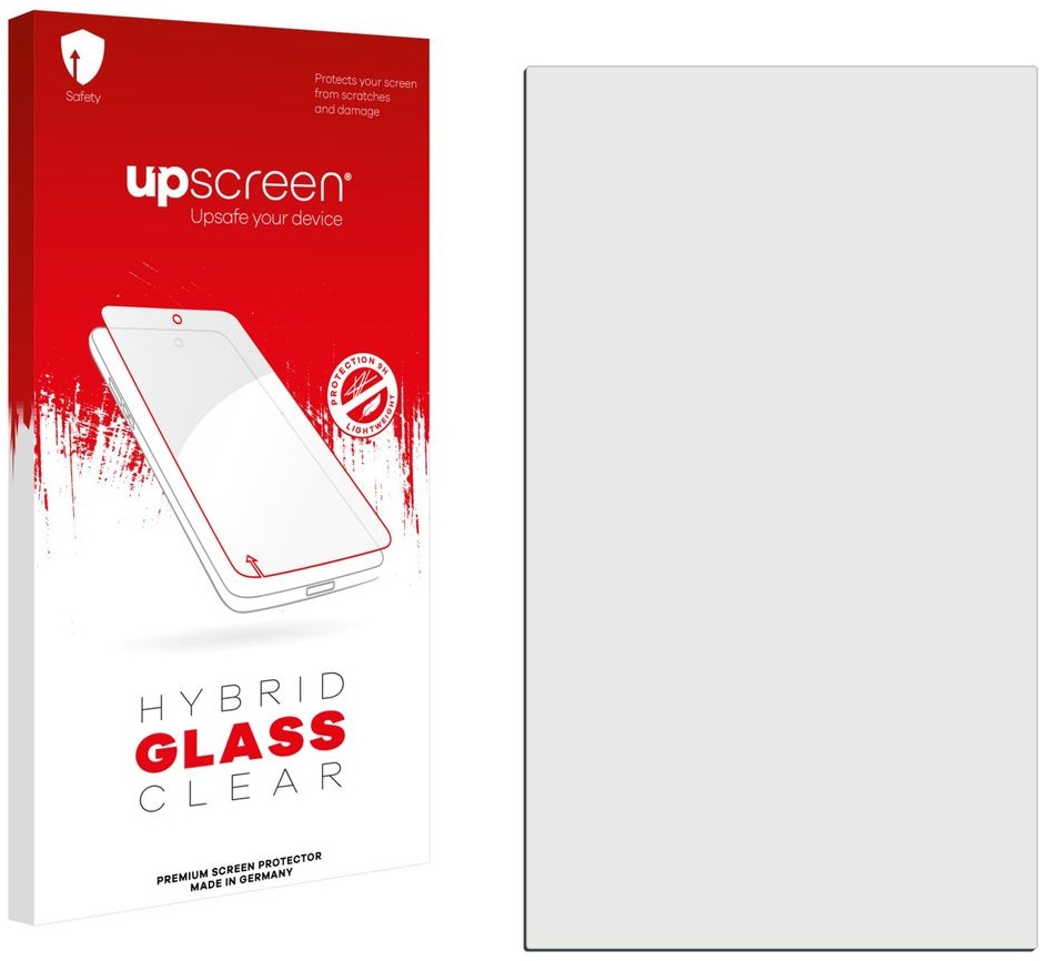 upscreen Flexible Panzerglasfolie für Creality Ender 3 S1 Schutzglas 9H Hybridglas Klar