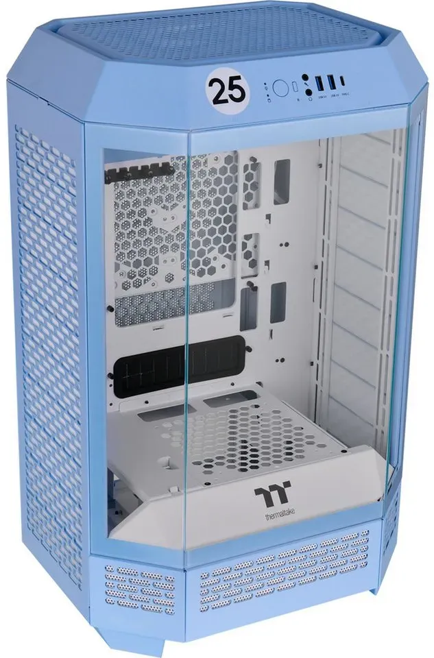 Thermaltake PC-Gehäuse Thermaltake The Tower 300, Tower-Gehäuse blau