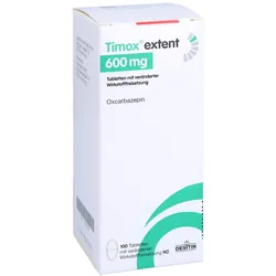 TIMOX extent 600 mg Tab.m.veränd.Wirkst.-Frs. 100 St