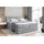 altdecor Boxspringbett ERNINA KING - 160x200 - H3/H4 - Hellgrau