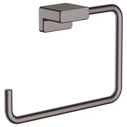 hansgrohe AddStoris Handtuchring, Accessoires, brushed black chrome