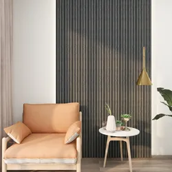 3D-Wandpaneel Brunssum 32er Set 195x12,2 cm Marmorgrau