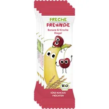 Erdbär Freche Freunde Freche Freunde Bio Frecher Riegel Banane & Kirsche ab 1 Jahr (4x23 g