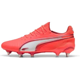 Puma King Ultimate Mxsg Fußballschuhe Herren Glowing Red/White 43