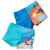 UNITED LABELS 2er Pack) Paw Patrol Badehose Schwimmhose Badekleidung Hose in blau - 110-116