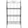 Esschert Design Pflanzenregal 55,5 x 25,5 x 109,6 cm Schwarz