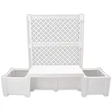 KHW Gartenbank Kopenhagen weiß