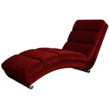 Mirjan24 Relaxliege 180 x 84 x 62 cm Rot