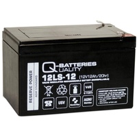 Q-Batteries 12LS-12 F2 12V 12Ah Blei-Vlies-Akku / AGM VRLA