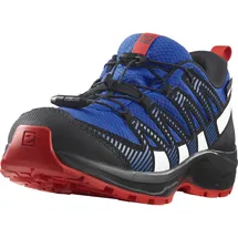 Salomon XA Pro V8 Cswp Wanderschuhe - Lapis Blue / Black / Fiery Red - EU 35