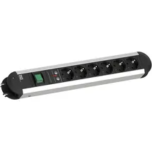 Bachmann Steckdosenleiste 6-fach 1,75 m Schwarz