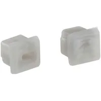 EVN Lichttechnik Silikon Endkappen, 2er-Set FLAT6PAK-SET