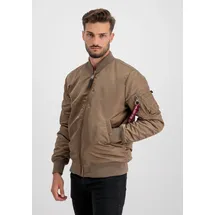 Alpha Industries Ma-1 Vf 59 Long Jacke Taupe M