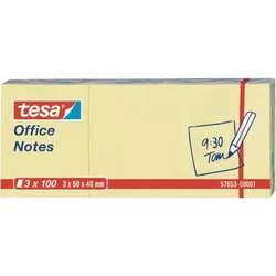 Tesa Office - Notizen - 50 x 40 mm - 300 Blatt (3 x 100)
