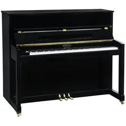 Session Original Frankfurt 122 Klavier Schwarz Hochglanz - Klavier