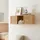 [en.casa] Wandregal Ypäjä 93 x 20 x 33 cm Bambus/beige