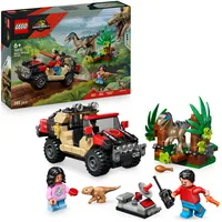 LEGO Jurassic World Raptor: Verfolgungsjagd mit dem Geländewagen 76972