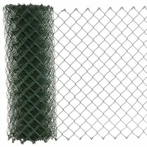 REWWER-T.D Maschendrahtzaun 60 x 200 cm Grün